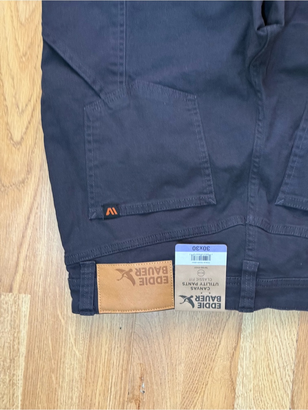 Eddie Bauer Navy Straight-Leg Chinos - Picture 9 of 10